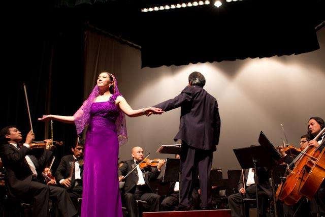 Orquesta en escenario 5